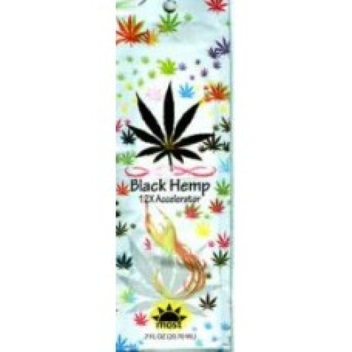 Black Hemp Accelerator Lotion Packet